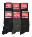 0 Calze uomo lunghe Navigare caldo cotone 6 paia assortito 