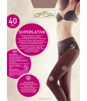 Collant senza cuciture Omsa Superlativa 40 semi velato den 5 pai 