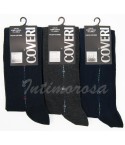Calze uomo lunghe Enrico Coveri caldo cotone 3 paia