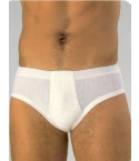 0 Slip uomo mutande Henri 117 cotone con apertura 6 pezzi 