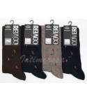 Calze uomo lunghe Enrico Coveri caldo cotone 4 paia