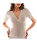 Maglia intima donna Liabel 016756 formaseno mezza manica misto lana