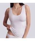  Canottiera donna spalla larga in microfibra Bellissima 