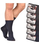 Calze uomo caldo cotone Meritex 121 corte 6 paia