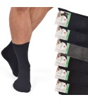 Calze corte Sanitarie senza elastico Uomo Meritex 1405 assortite 6 paia