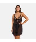 Babydoll in tulle semitrasparenze Sans Complexe 15SAN96