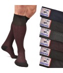 Calze lunghe invernali Meritex 1718 fantasia geometrica 6 paia