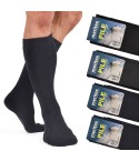 Calze lunghe invernali Meritex 200 in pile caldo 4 paia