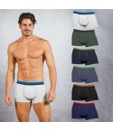 Boxer uomo Navigare B212216ZX6 elastico logato 6 pezzi