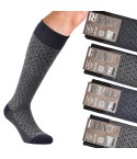 Calze uomo lunghe caldo cotone Enrico Coveri fashionline 236B