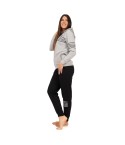 Tuta donna con cappuccio Superga cotone leggero 24308