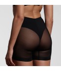 Guaina con gamba Lepel new best shape 2664 taglio vivo retro nero modella