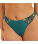 Tanga donna Sans Complex Georgia tulle ricamato e microfibra