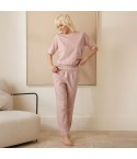 Pigiama donna stile tuta in cotone Jadea 3252