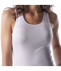 Canottiera da donna spalla larga Moretta 393 cotone 