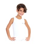  Canottiera bambino ragazzo Coveri et40 cotone elasticizzato 3 pz 