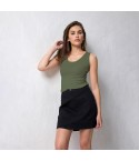 Canotta Donna in modal e lino Jadea 4631