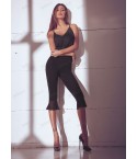 Leggings moda capri Jadea 4787 balza smerlata in cotone elasticizzato 
