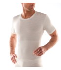 Maglia intima uomo girocollo Liabel mezza manica fascia tiramisù 05140813 