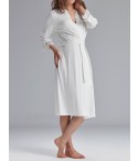 Vestaglia lunga da donna Aznar 57261 in fibra di bamboo