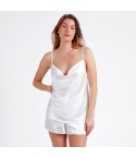 Pigiama donna corto in raso Admas 60147