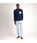 Pigiama lungo uomo in cotone Admas 62128