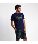 Pigiama uomo estivo Star Wars 62485 100% cotone