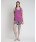 Pigiama Donna estivo 100% cotone Admas 63066