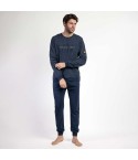 Pigiama uomo caldo cotone Antonio Miro Admas 63184