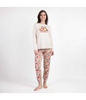 Pigiama donna Cip & Ciop in caldo cotone Admas 63317