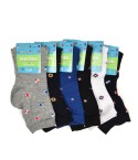Calzini bambino cotone leggero filo di scozia Meritex 7088 6 paia