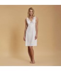 Sottoveste spalla larga Andra 84 scollo pizzo 