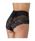 Slip culotte contentiva Frames S853 microfibra e pizzo