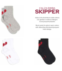 Calzino caldo cotone bimba Junior Pompea Skipper 6 paia 