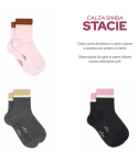 Calze corte caldo cotone bimba Pompea Junior Stacie 6 paia