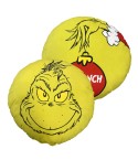Cuscino arredo natalizio Grinch tondo ufficiale
