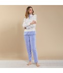 Pigiama donna collo alto coral Laura Biagiotti BPJ96699S