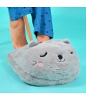 Cuscino scaldapiedi peluche gatto Preziosa 0016 caldo morbido