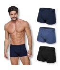 Boxer uomo Enrico Coveri EB1241 in cotone elasticizzato 3 pz
