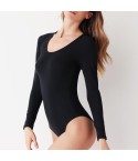 Body Cotonella 3506 donna maniche lunghe