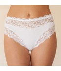 Slip donna Risveglia i Sensi 506 cotone modal e pizzo 6 pezzi