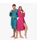Accappatoio Kappa in microfibra con cappuccio + sacca