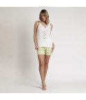 Pigiama donna estivo canotta + pantaloncino  Admas 62092