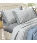 Lenzuola Preziosa letto cotone Alba dis. 53