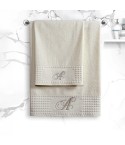 Asciugamani con iniziale 1+1 Vingi Alfabeto