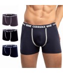 Boxer uomo Carrera John con elastico logato 3 pezzi