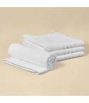 Asciugamani viso Vingi Hotellerie 100% cotone bianco 3 pz