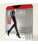 Collant in microfibra micro 50 den bellissima 3 paia
