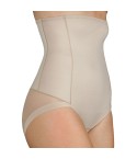 Slip guaina vita alta Selene 903 control contenitiva modellante in microfibra tierra