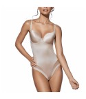 Body con ferretto coppa C retro taglio laser Selene Belinda